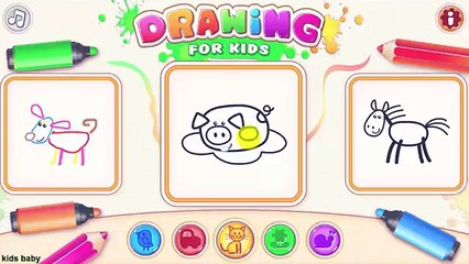 Color Car Coloring Book and Drawing for Kids | Learning Videos | How to Paint with Colored