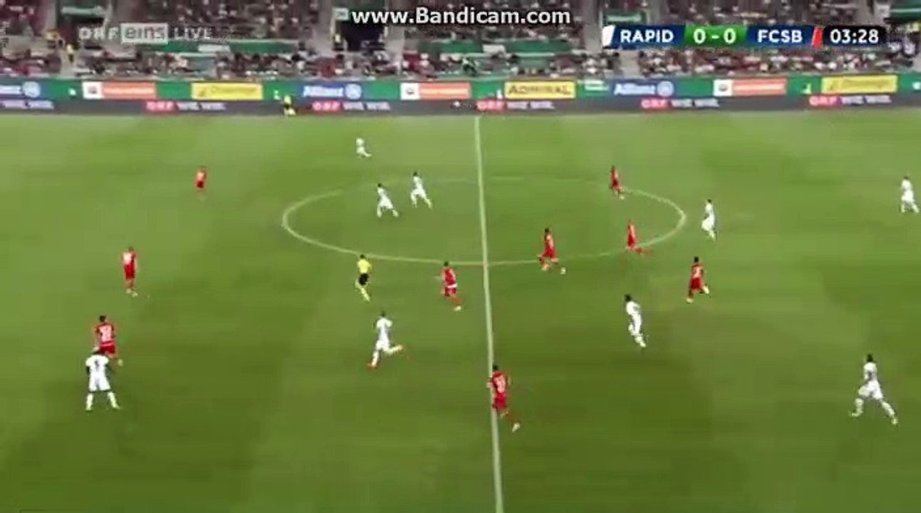 Christoph Knasmüllner    Goal HD - Rapid Wien 1-0 Steaua B. 23.08.2018