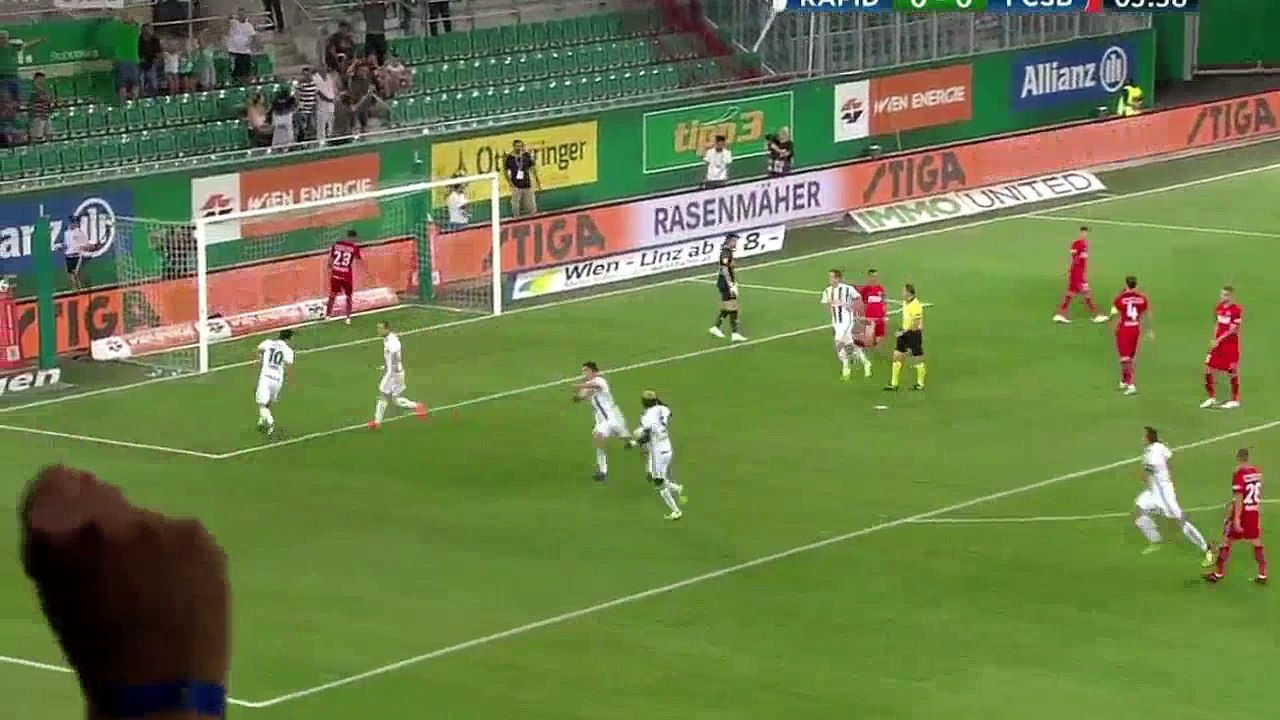 Christoph Knasmullner Goal HD - Rapid Vienna 1 - 0 FCSB - 23.08.2018 (Full Replay)
