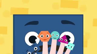 SHAPES SONG for Children! Finger Family Daddy Finger