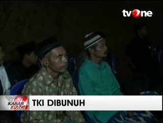 Kedatangan Jenazah TKI Korban Pembunuhan Disambut Pilu Keluarga