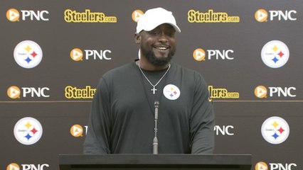 Mike Tomlin on Steelers tarp wall: 'I'll leave that somewhat mystical'