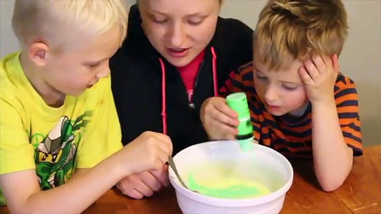 How To Make Glow In The Dark SLIME! Multi Colored!