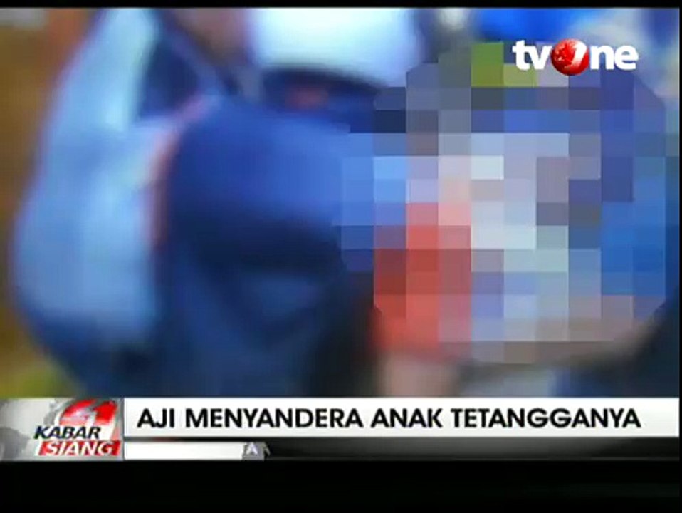 Video Amatir detik-detik Penyanderaan Anak