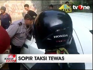 Sopir Taksi Meninggal Dalam Mobilnya di Rawamangun