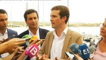 Pablo Casado critica a Sánchez por sus decretos.