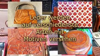 Motive auf Leder www.leder info.de
