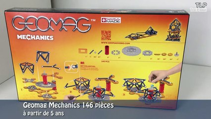 Geomag Mechanics 146 pieces Démo en français