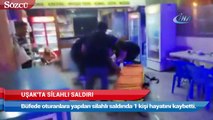 Uşak’ta silahlı saldırı! Bir ölü, 6 yaralı