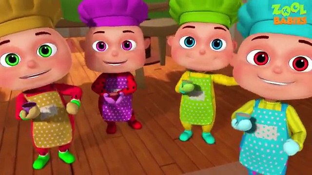 Five Little Babies Surprise Eggs Color Song | Zool Babies Fun Songs | Nursery Rhymes