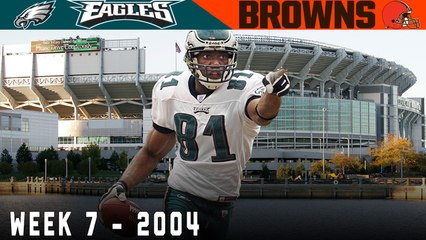 A Streak on the Line in the Land! | Eagles vs. Browns, 2004
