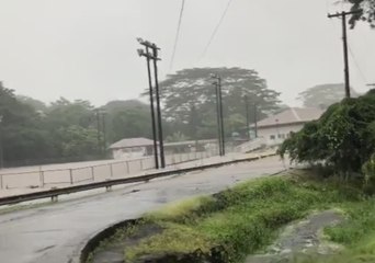 Hurricane Lane's Rains Pounding Hawaii's Big Island