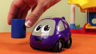 Learn colors with toy cars. Learning videos.