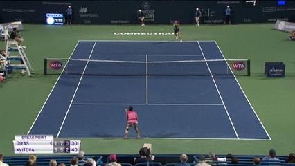 New Haven - Kvitova retrouve les quarts