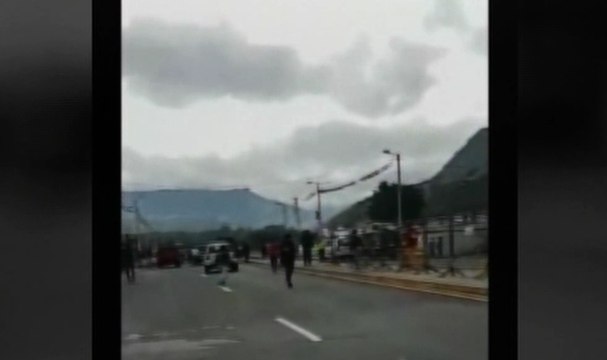 Enfrentamiento entre policías y pobladores del Valle del Chota, Imbabura