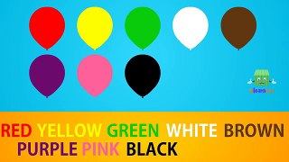 Learn Colors with Color Balloons | Kids Learning Videos | Learning Colours for Children
