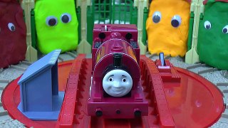 Play Doh Surprise Egg Toy Thomas The Train Shapes Kids Guess The Engines 3 Play Doh Thomas