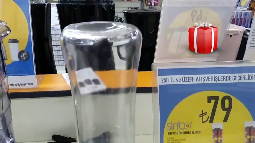 A101 Sinbo SHB-3150 Smothie Blender ÖN İNCELEME KULLANICI YORUMLARI ~ PİNTİ  ADAM A101 AKTÜEL ~ - Dailymotion Video