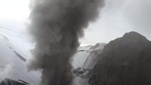 Ash Erupts From Crater of Volcano in Chile