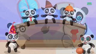 Five little Pandas | Nursery Rhymes for Childrens