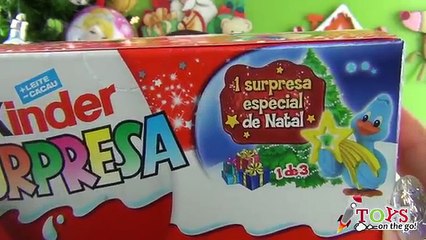 Huevos Kinder Sorpresa Navidad y chocolatinas para decorar tu Arbol Especial Navidad new