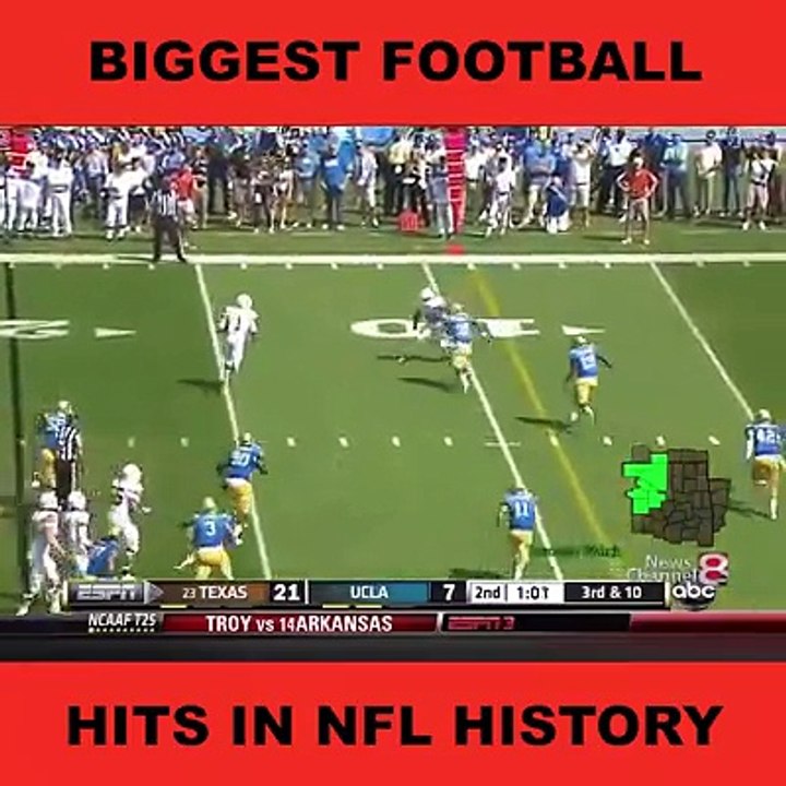 Here are some of the BIGGEST HITS in FOOTBALL Credit The Highlight
