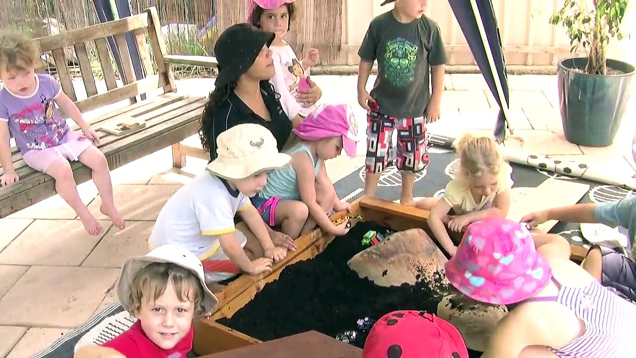 Children playing with cars and trucks NQS PLP Connecting with Price