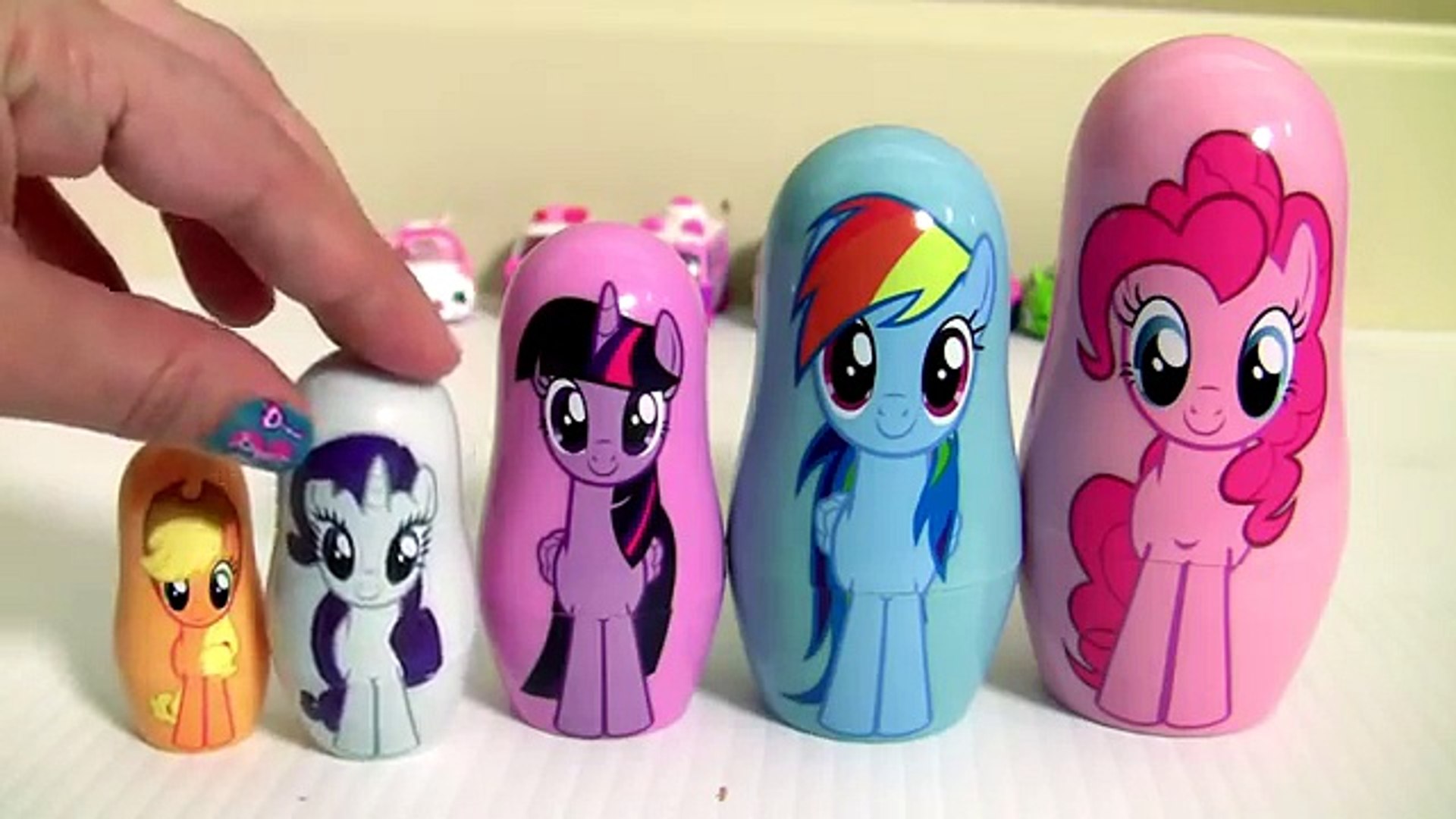 My Little Pony Plastic Nesting Dolls