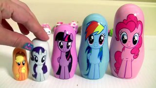 MY LITTLE PONY THE MOVIE FASHEMS Mermaid Pinkie Pie MLP PLAY DOH Stacking Cups