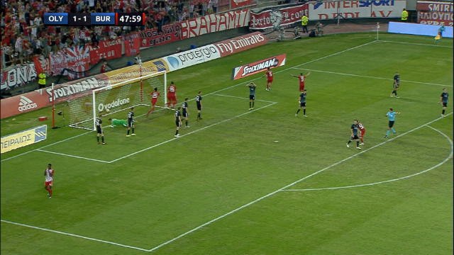 Ligue Europa - Un doublé de Fortounis et l'Olympiakos domine Burnley