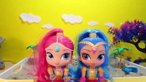 Shimmer and Shine DIY SAND ART Genie Bottles, Find Surprise Toys in Sand Blind Bags Toy Vi