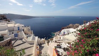 (Nature Relaxation Video) Greek Islands Santorini Extended Length Relaxation 1080p