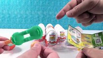 Kinder Surprise Eggs Chocolate Kinder Joy Hidden Toy Opening | PSToyReviews