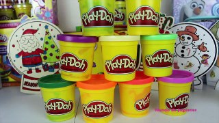 Plastilina Play Doh Candy Canes |Bastoncitos de Navidad de Play Doh