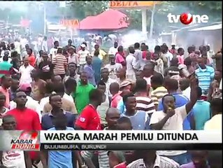 Pemilu Parlemen Ditunda, Warga Burundi Marah