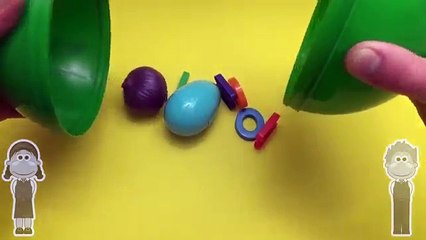 Star Wars Kinder Surprise Egg Word Jumble! Spelling Fruits and Veggies! Lesson 24! Toys fo