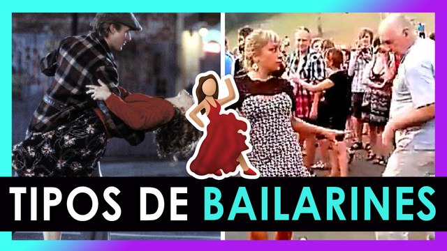 TIPOS DE BAILARINES EN UNA FIESTA