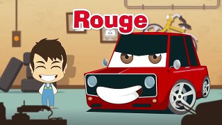 Learn Colors with Cars in French for Kids – Learn Colors with Zakaria