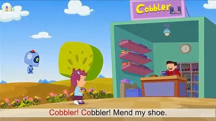 Cobbler Cobbler Mend My Shoe Nursery Rhyme | Children Songs
