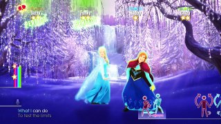 Just Dance new new Family Battles on Frozen Let It Go