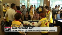 Emotional reunion awaits 81 families separated by Korean War