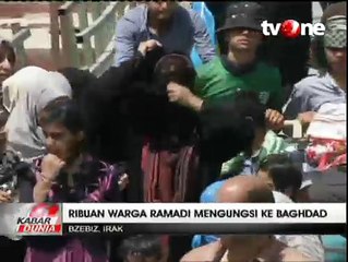 ISIS Kuasai Ramadi, Ribuan Warga Sipil Mengungsi ke Baghdad