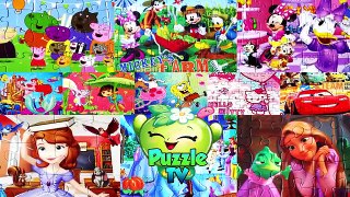 SOFIA THE FIRST Puzzle Games Disney Princess Rompecabezas De Puzzles Jigsaw Kids Toys Epis
