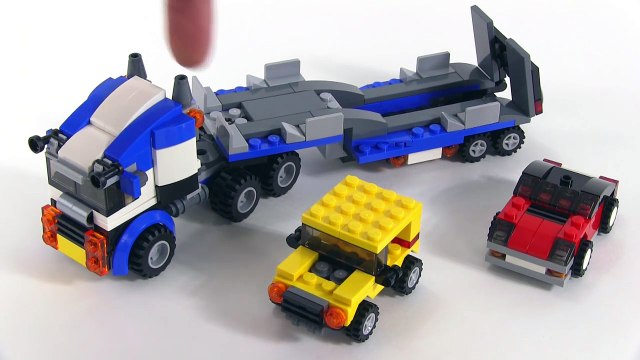 LEGO Creator Vehicle Transporter all 3 builds! set 31033