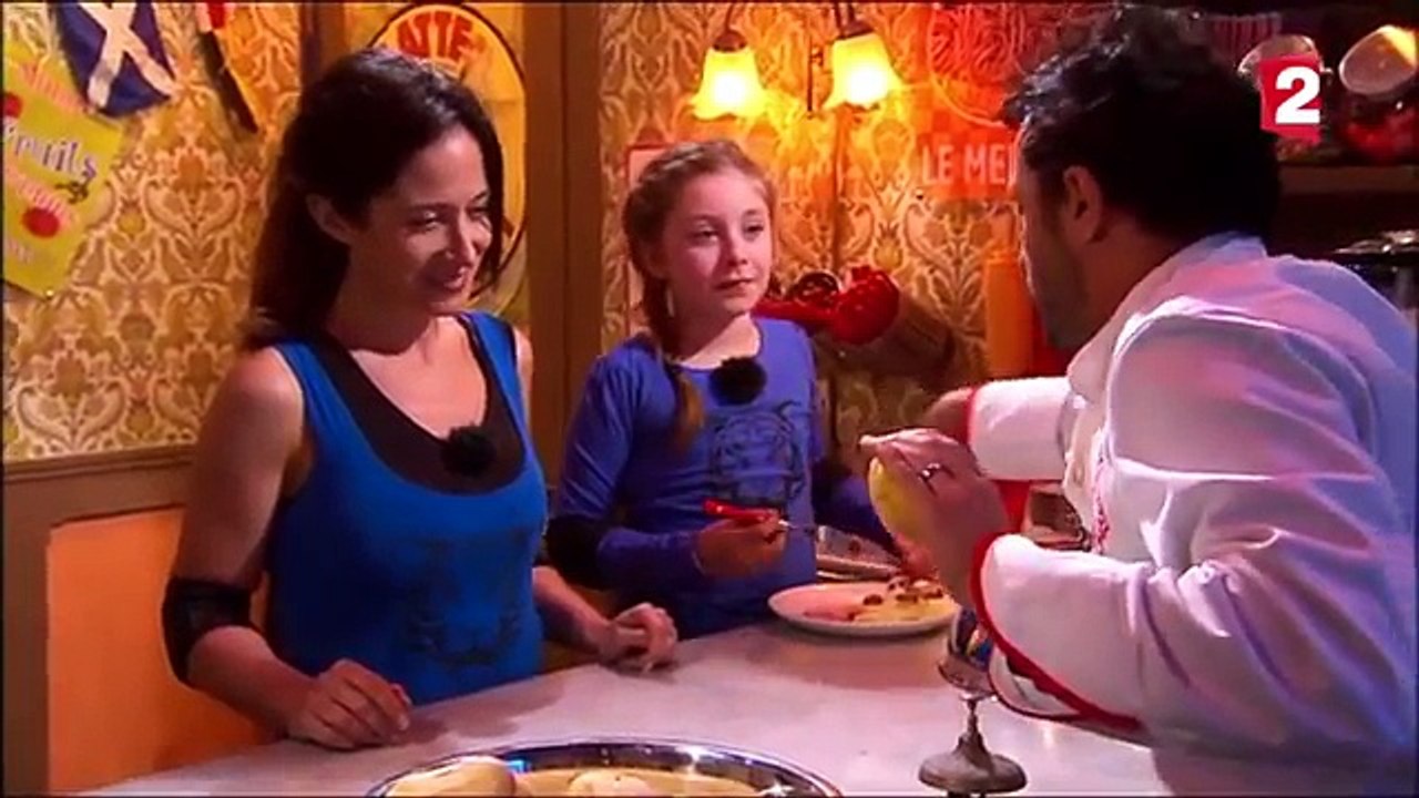 Gloria des Kids United et Fabienne Carat chez Willy Rovelli