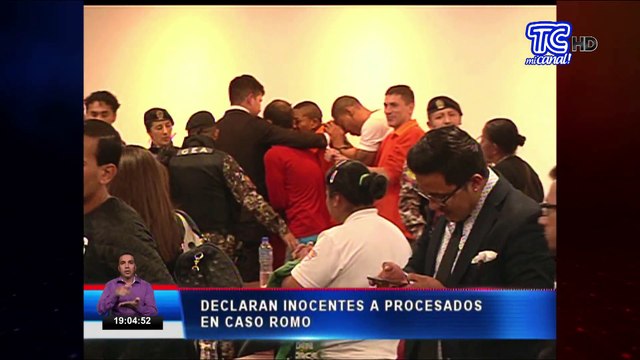 Declaran inocentes a procesados en caso Romo