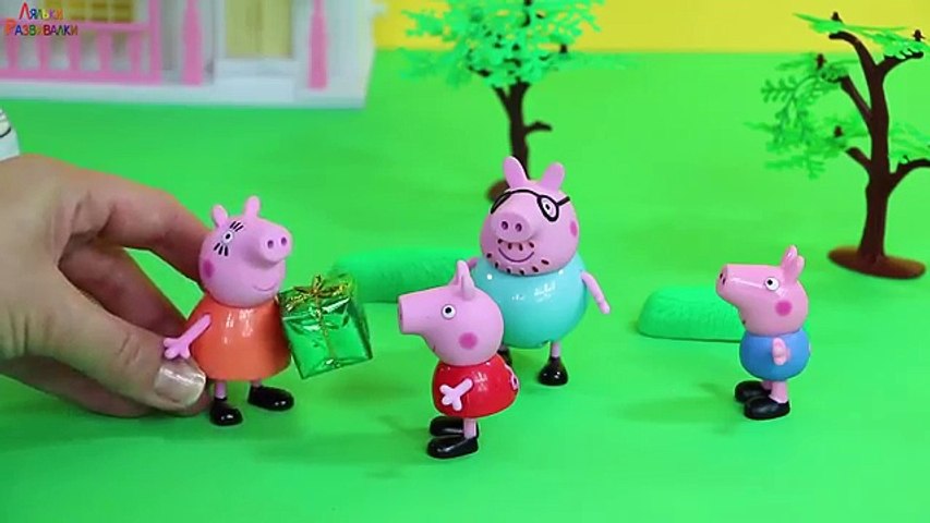 Свинка Пеппа new, Велосипед для Пеппы и Джорджа. Развлекательное видео для детей. Peppa P