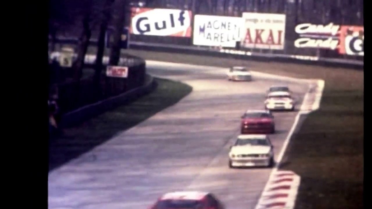 500 km Monza 1983 -ETCC- Euroturismo Gr. A  -Super 8mm Kodak-