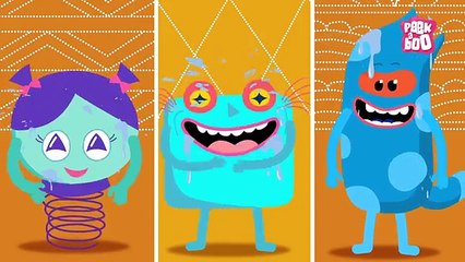 Mulberry Bush | English Songs And Rhymes For Kids | Peekaboo