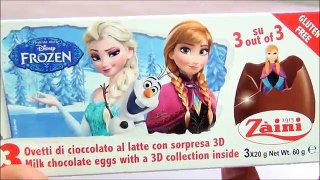 Chocolate egg of FROZEN　チョコエッグ　アナと雪の女王